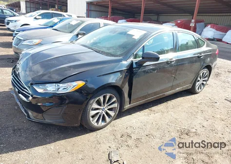 2020 Ford Fusion Se z USA, uszkodzony, nr VIN 3FA6P0T96LR180613